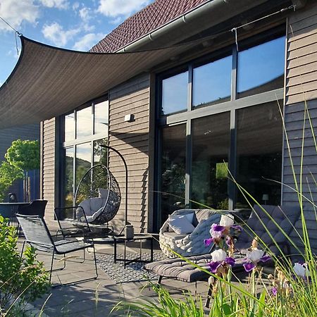 Odenwald-Lodge Mit Infrarotsauna Und E-Ladestation "Haus Purpur" Reichelsheim Exteriör bild