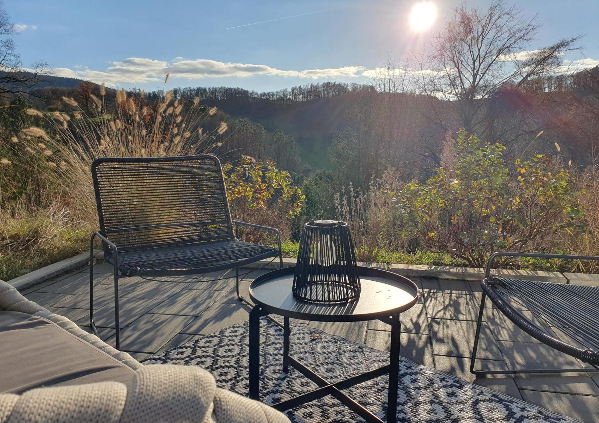 Odenwald-Lodge Mit Infrarotsauna Und E-Ladestation "Haus Purpur" Reichelsheim Exteriör bild