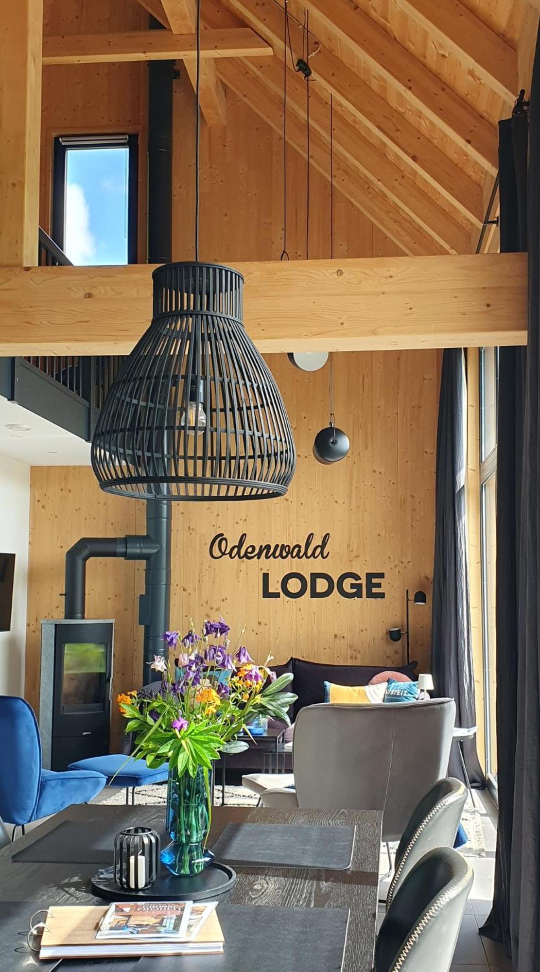 Odenwald-Lodge Mit Infrarotsauna Und E-Ladestation "Haus Purpur" Reichelsheim Exteriör bild